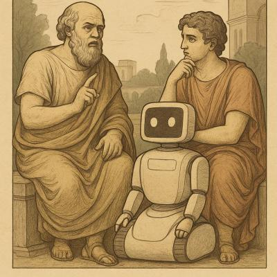 Socrates, Menon en een robot